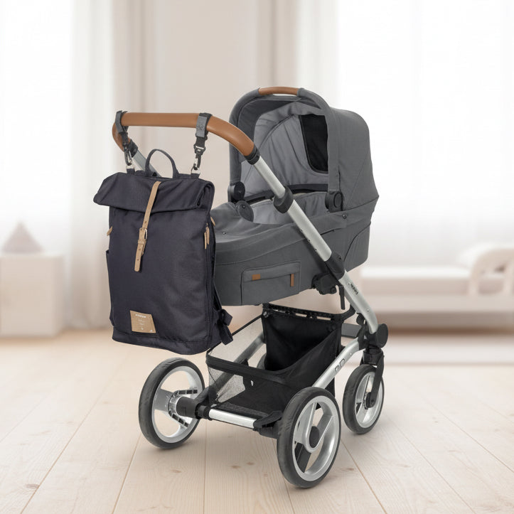 Changing Backpack - Rolltop Backpack, Denim Blue (Limited Edition) | Lässig