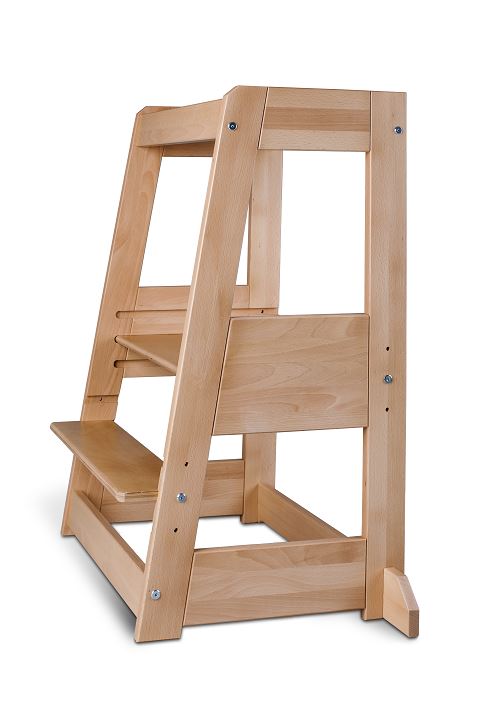 tiSsi® Tour d'apprentissage pour frères et sœurs Felix Nature – Tour d'apprentissage premium pour 2 enfants | personnalisable