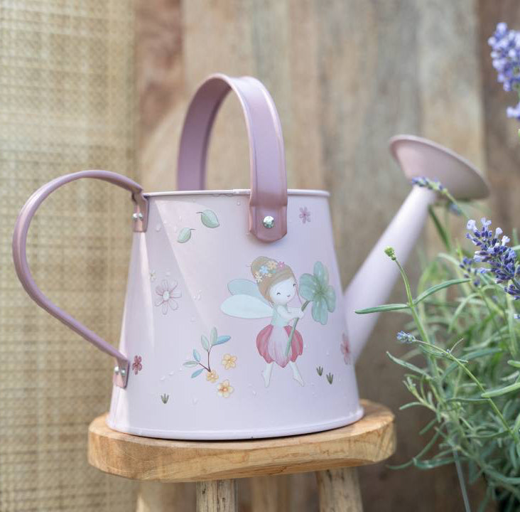 Kinder-Gießkanne Fairy Garden Rosa