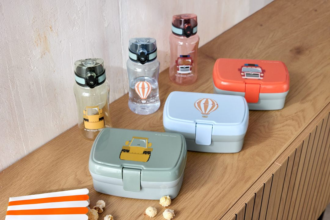 Breaktime Set Bottle & Lunch Box Tiny Drivers - Balloon | Casual
