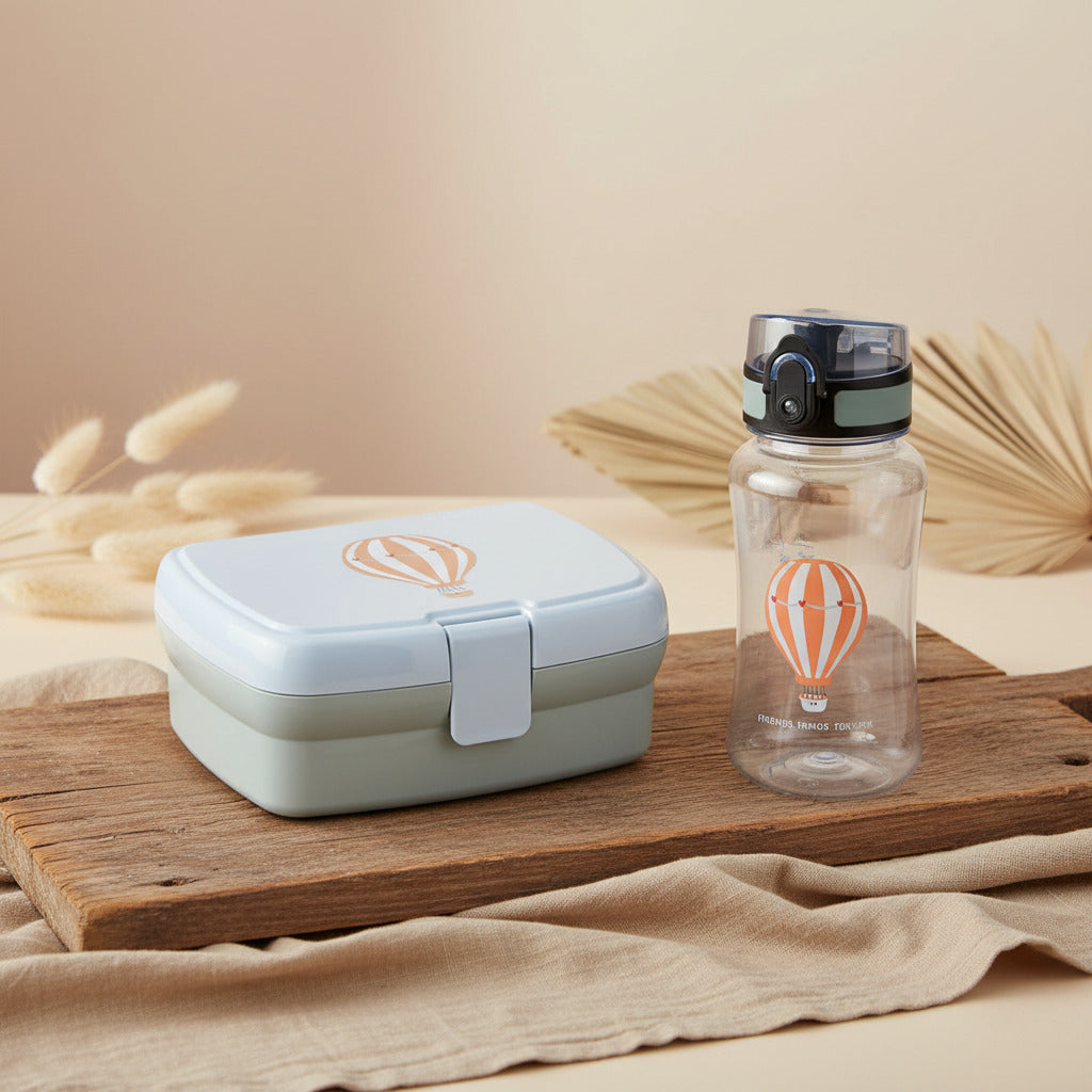 Breaktime Set Bottle & Lunch Box Tiny Drivers - Balloon | Casual