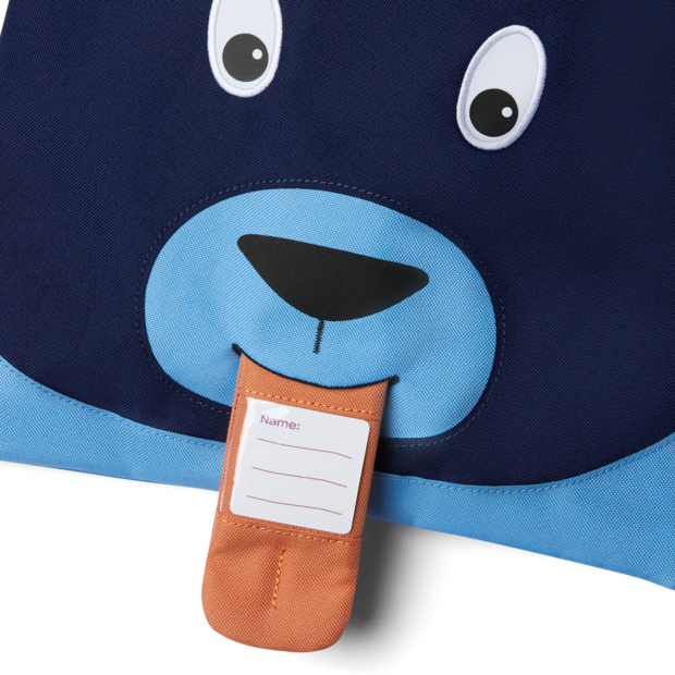 Bear sports bag, blue | Affenzahn
