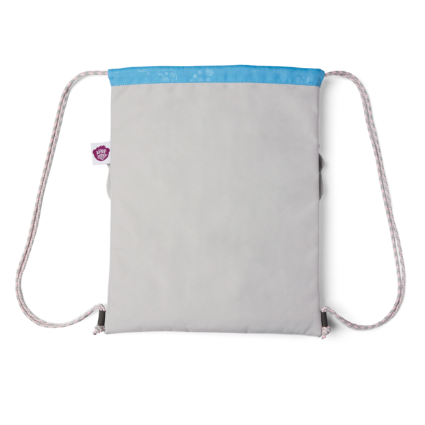 Koala sports bag, grey/pink | Affenzahn