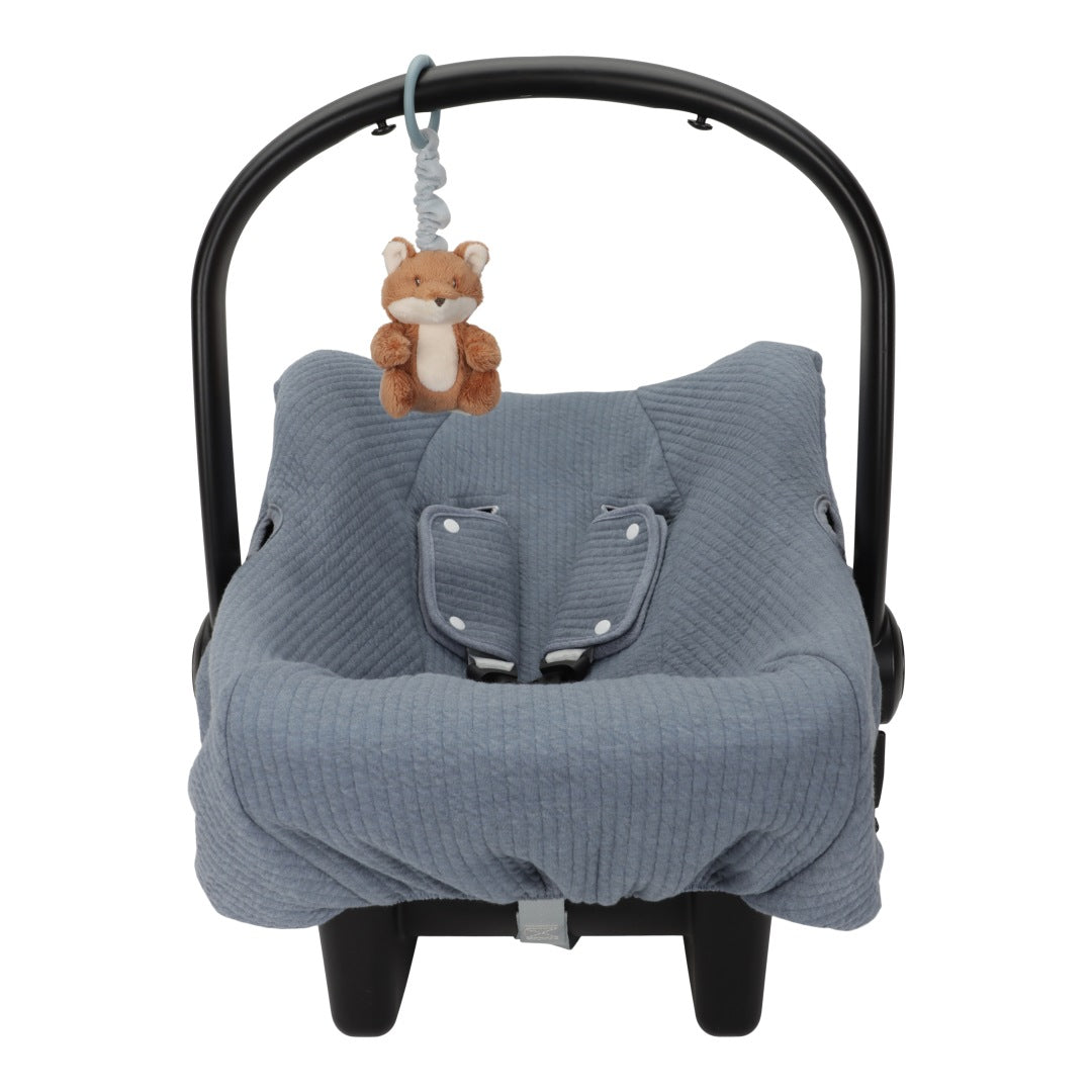 Zittertier Fuchs Forest Friends von Little Dutch – weiches Babyspielzeug zum Ziehen, Greifen und Schütteln