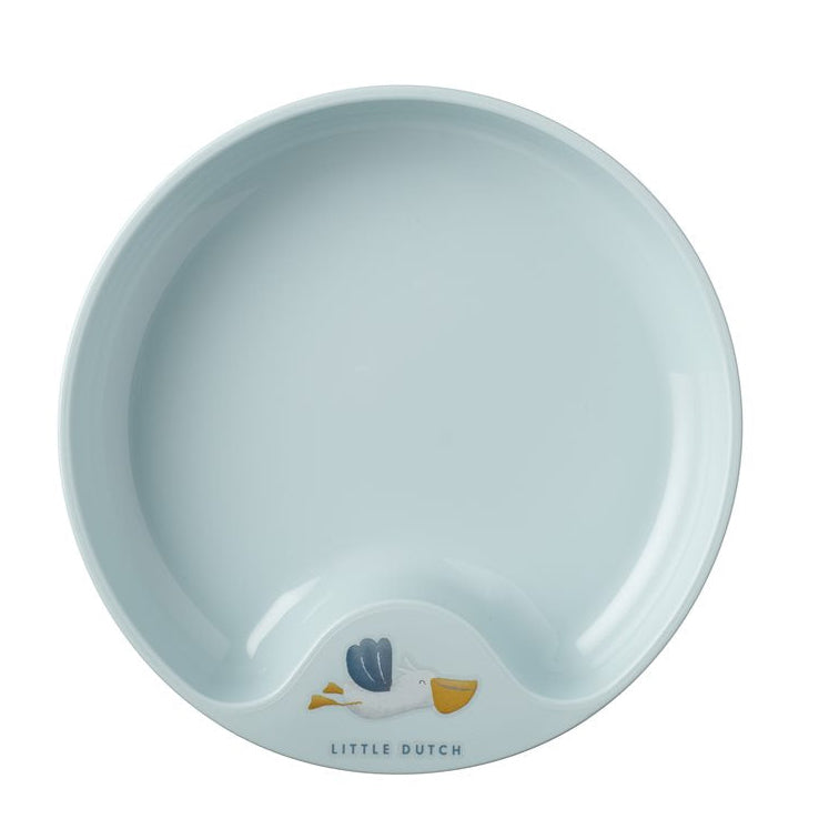 Assiette d'apprentissage pour enfants Baby Sailors Bay | Little Dutch x Mepal