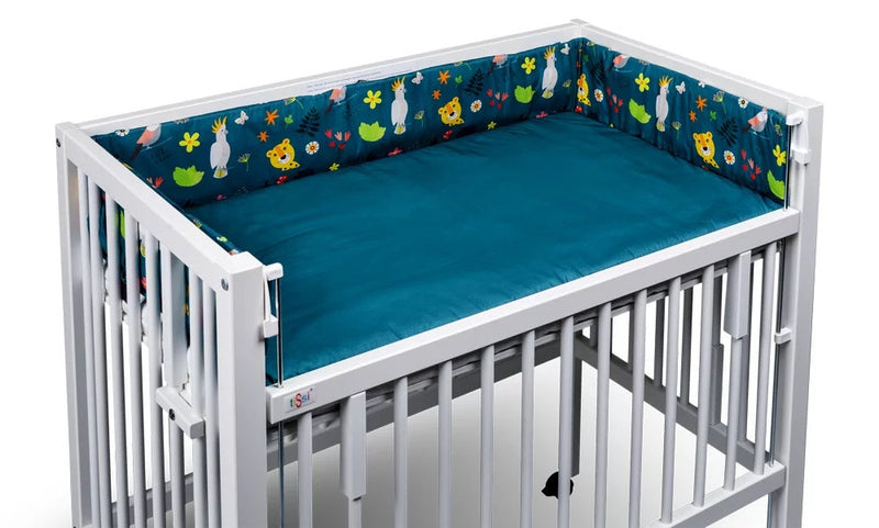 Tour de lit Jungle 90x50 cm MAXI Petrol | tiSsi®