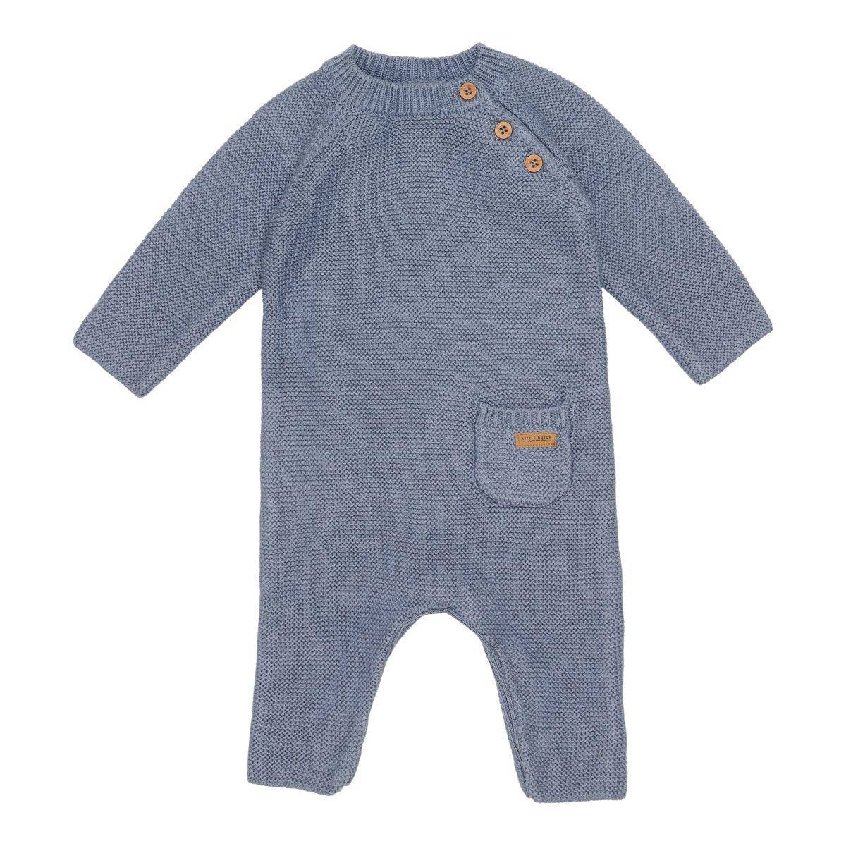 Combinaison tricotée Sailors Bay Blue - 86 | Little Dutch