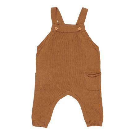 Strick-Latzhose Essential Almond | Little Dutch