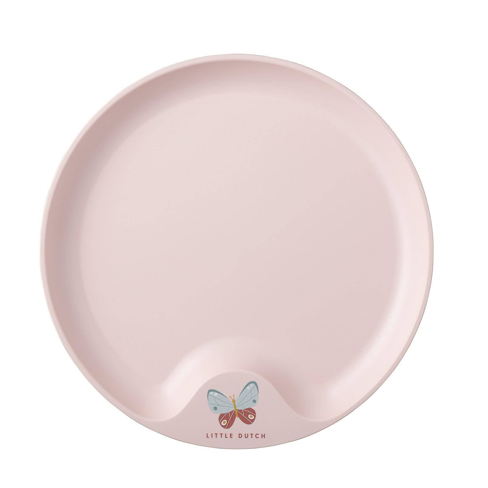 Assiette enfant Bébés Fleurs & Papillons | Seconde vie