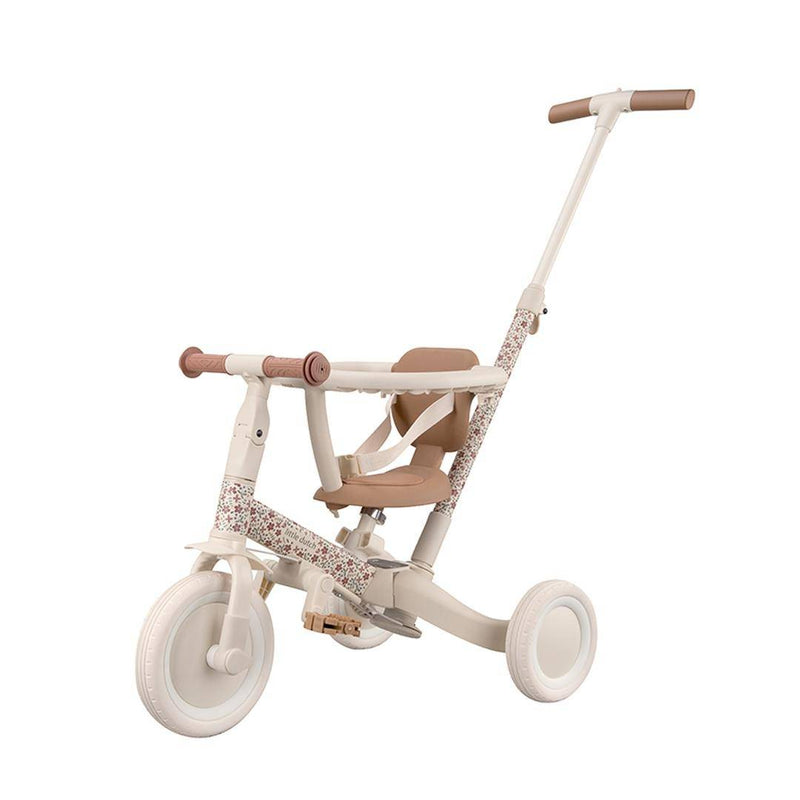 Mitwachsendes 4-in-1 Dreirad Sunny Flower Offwhite | Little Dutch