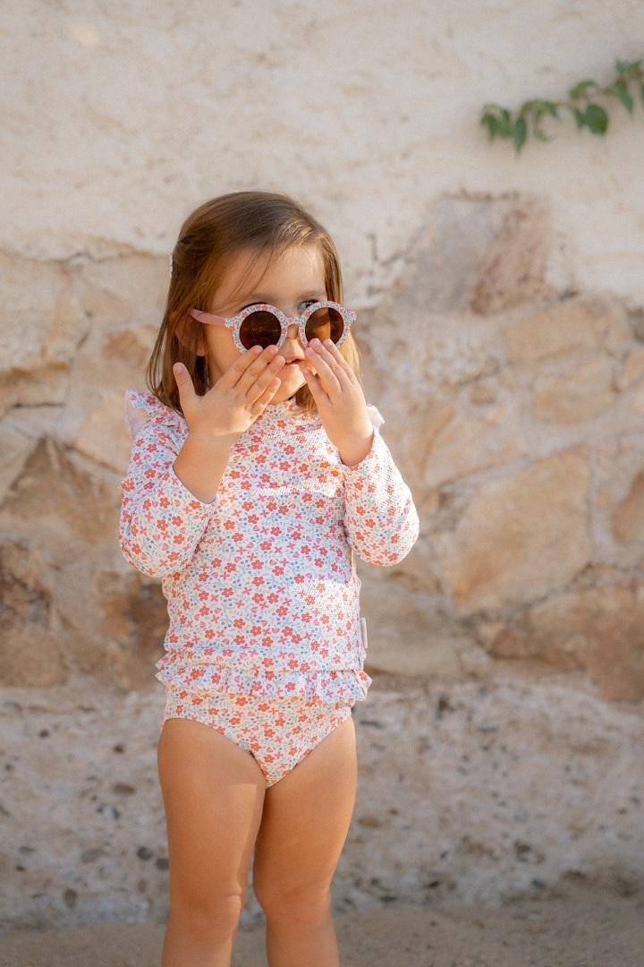 Bikini bottoms Sunny Flowers Multi-color | Little Dutch