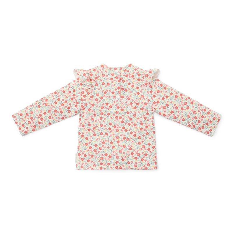 Maillot de bain manches longues Sunny Flowers multicolore | Little Dutch