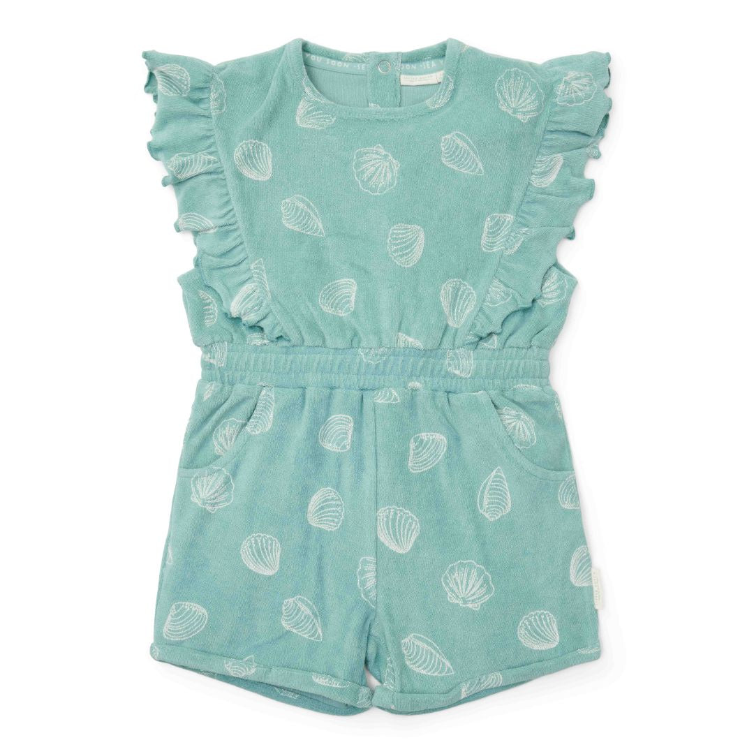 Spielanzug Ocean Treasures Surf Blue | Little Dutch