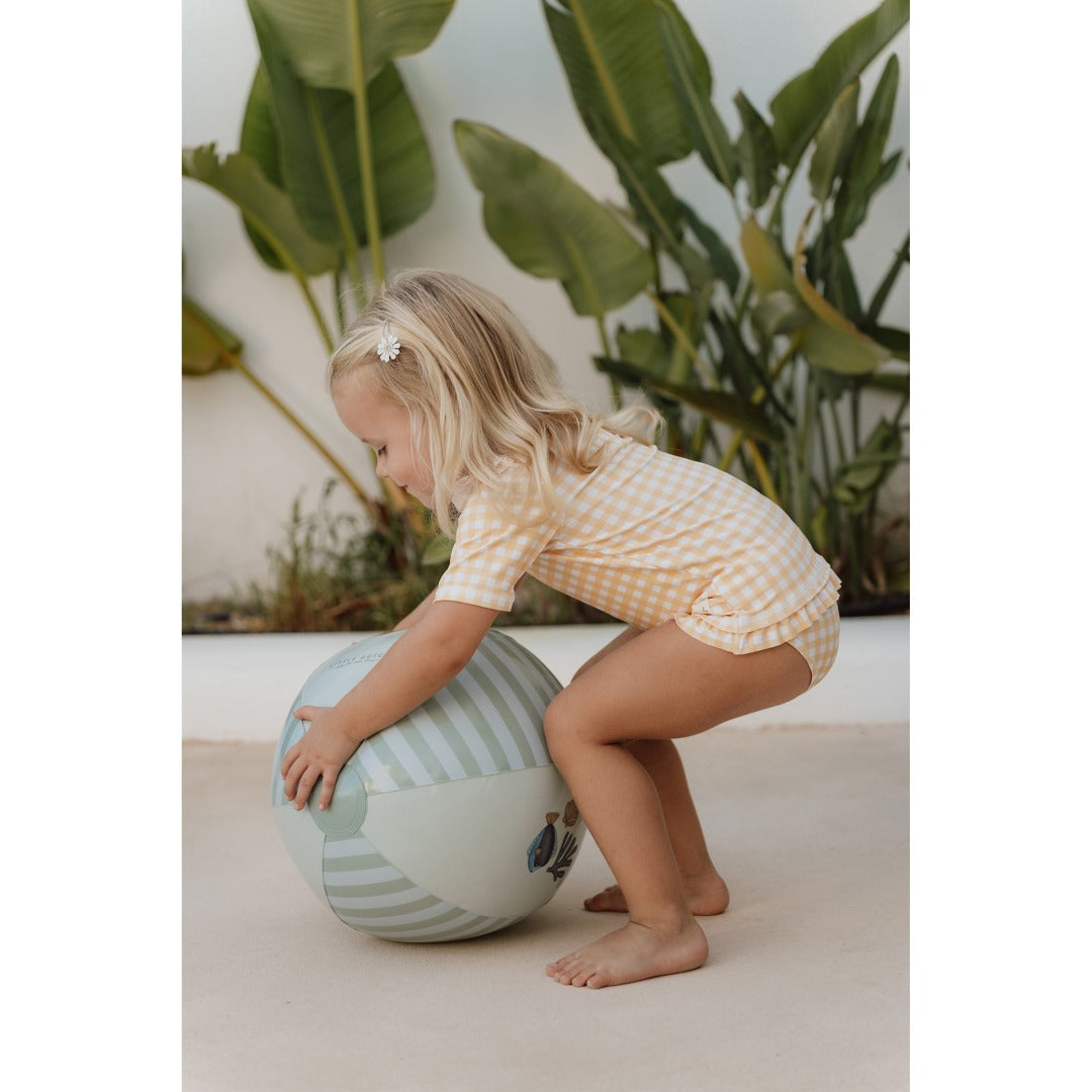 Strandball Fresh Greens 35 cm – Wasserspaß für Kinder