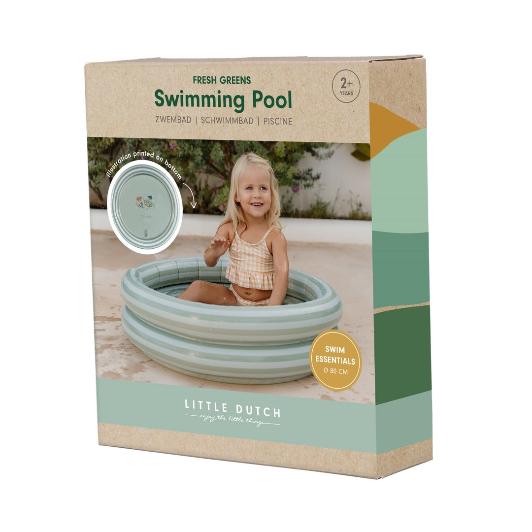Planschbecken Fresh Greens 80 cm – Kinderpool für Babys & Kinder