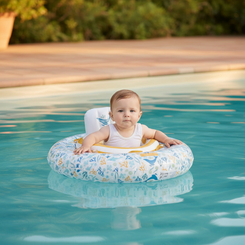 Baby Schwimmreifen Ocean Dreams Blue – Wasserspaß für Babys
