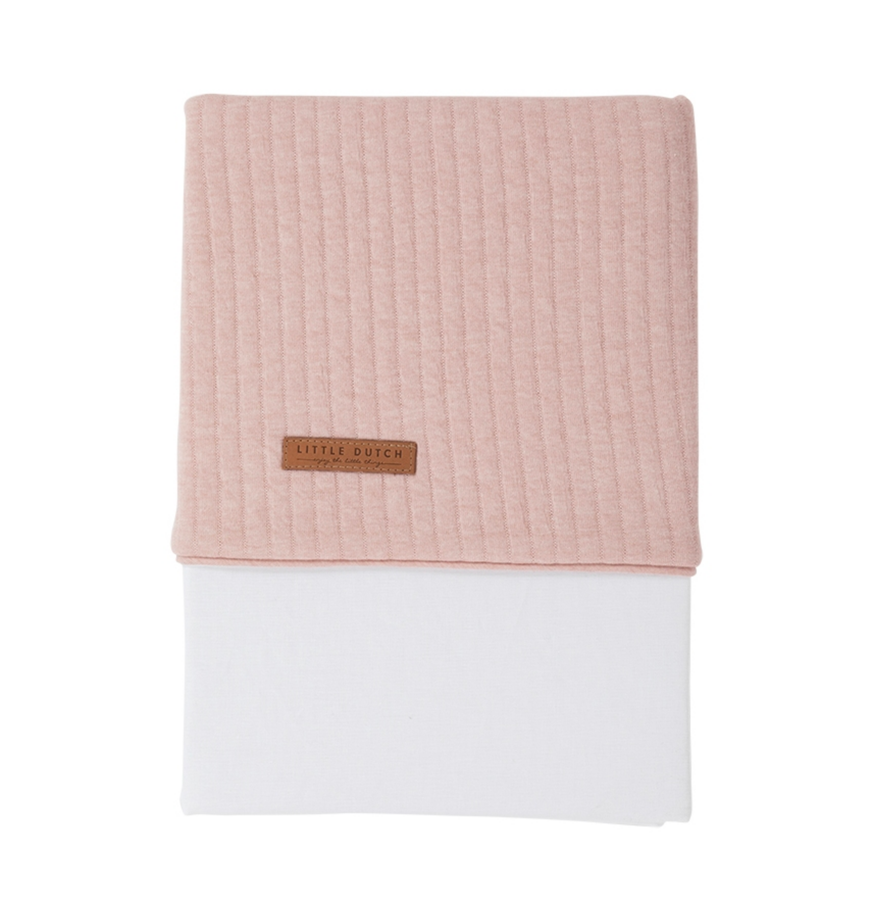 Children's bed sheet Pure pink | Little Dutch
