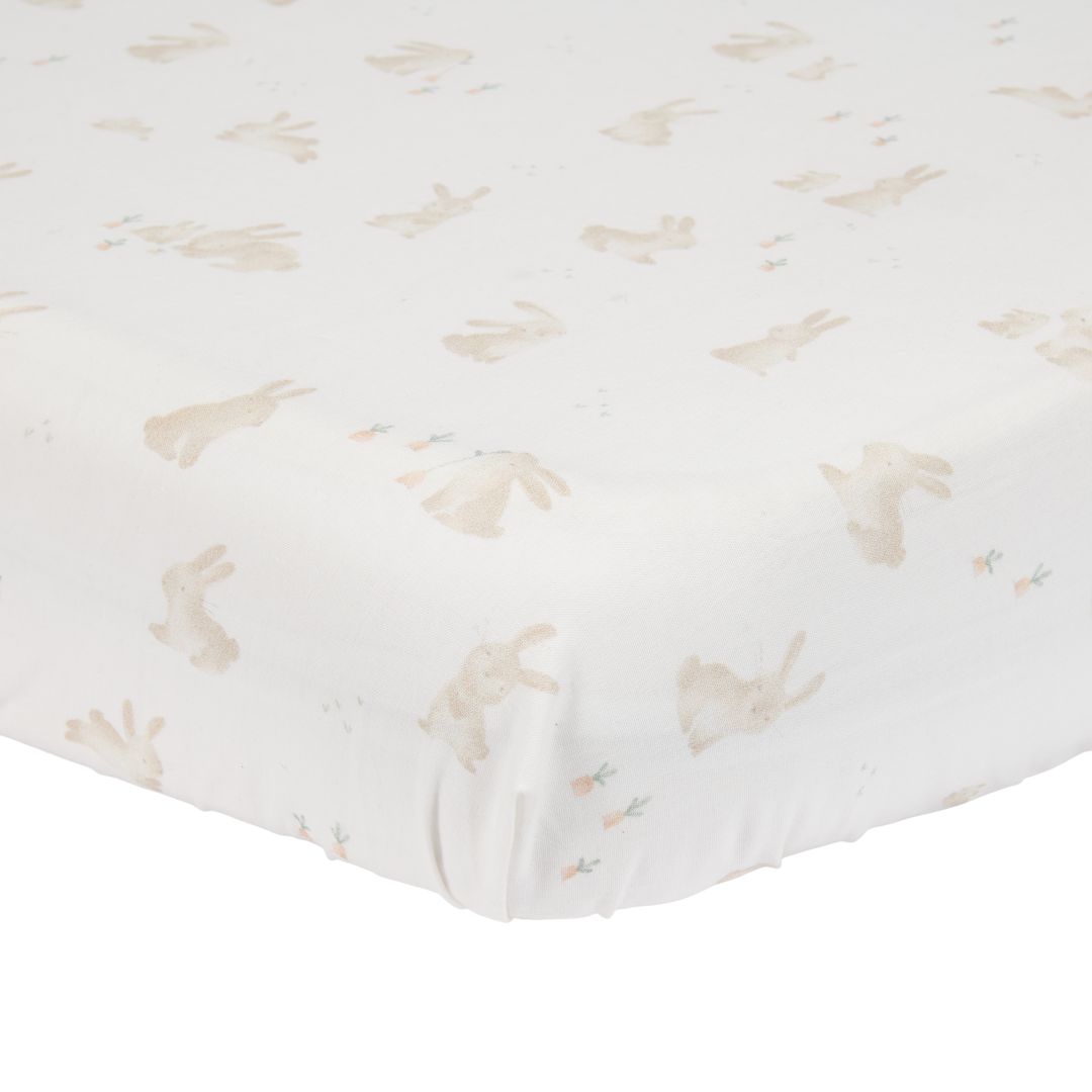 Little Dutch | Spannbetttuch Wiege Baby Bunny | Little Dutch
