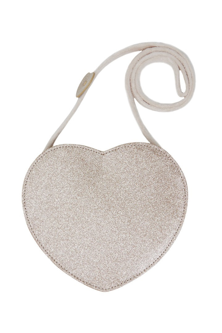 Sac bandoulière enfant « Glitter Heart » | Leevje