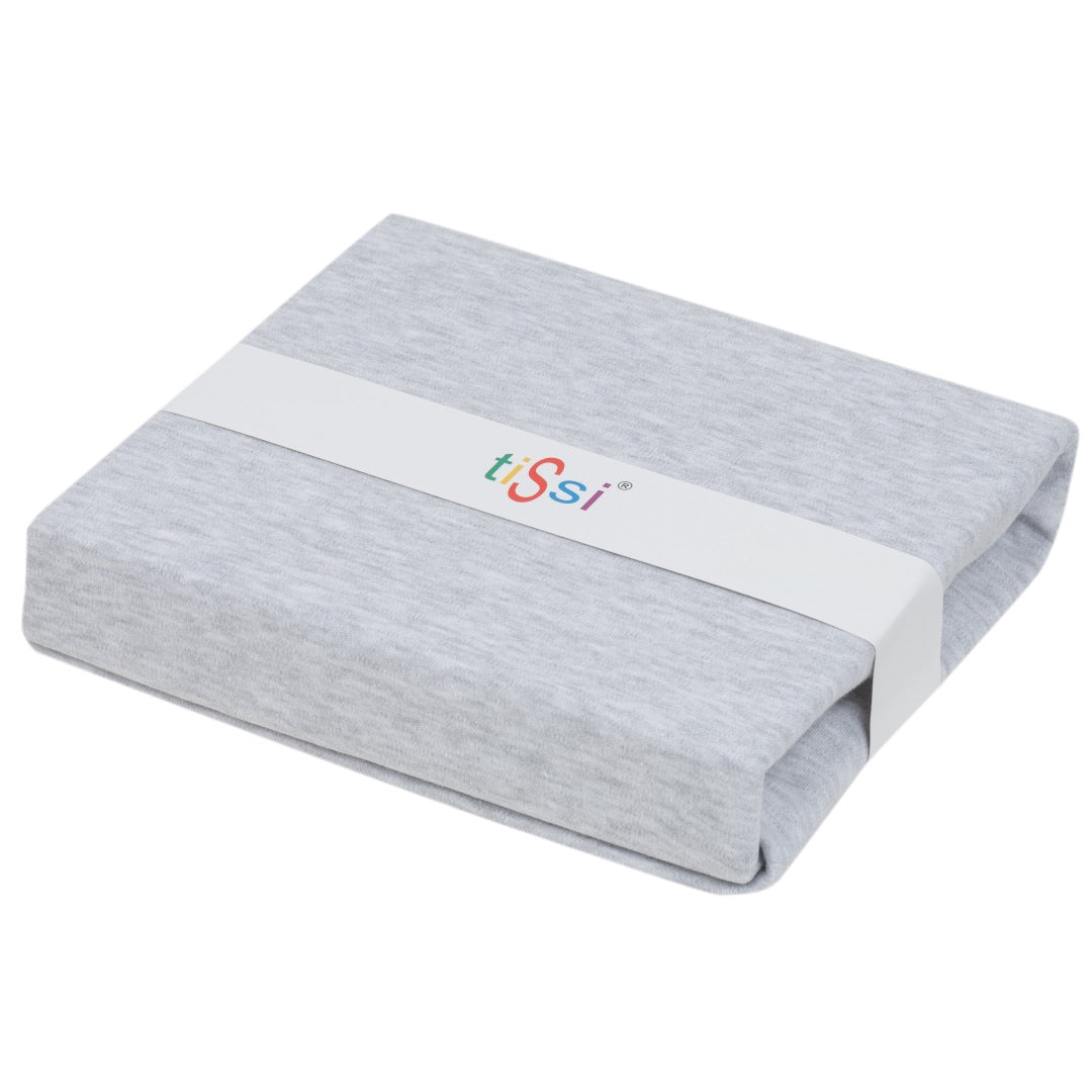 Drap-housse HAJO/JORI GRIS 120x60 cm | tiSsi®