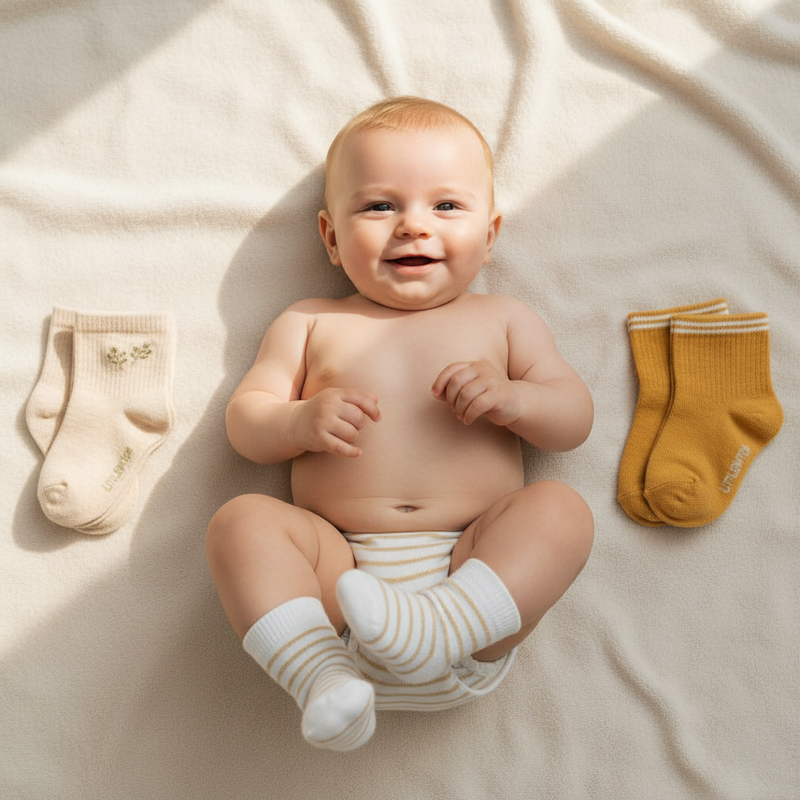Lot de 3 paires de chaussettes bébé taille 62 à 74