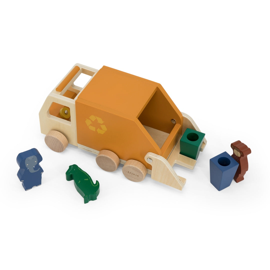 Camion poubelle en bois | Trixie