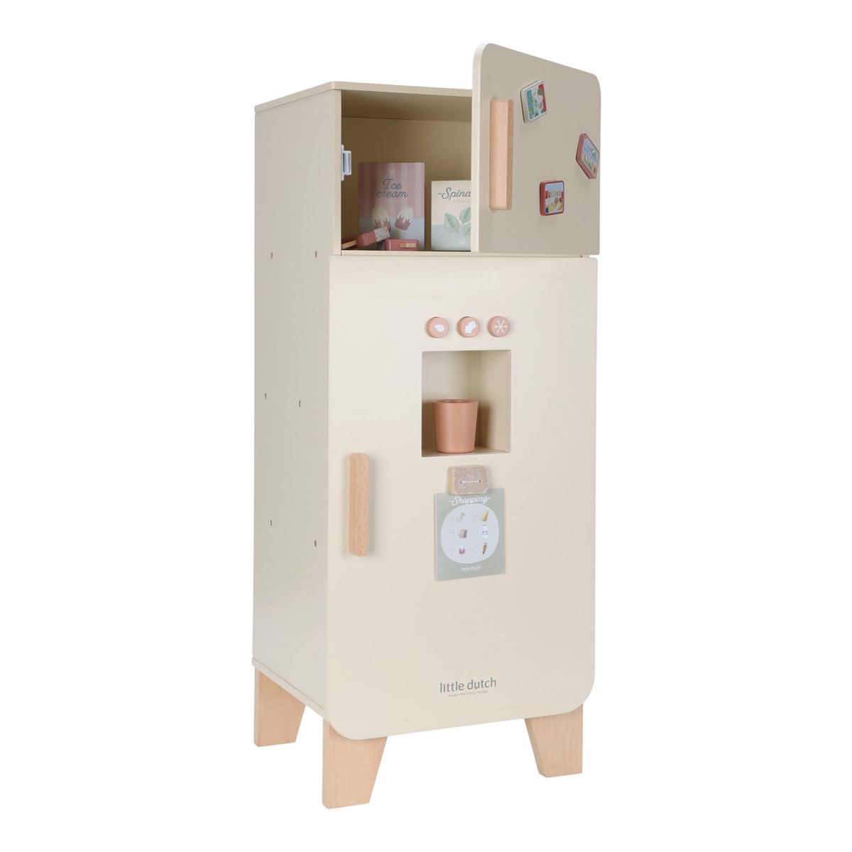 Kühlschrank aus Holz – personalisierbar