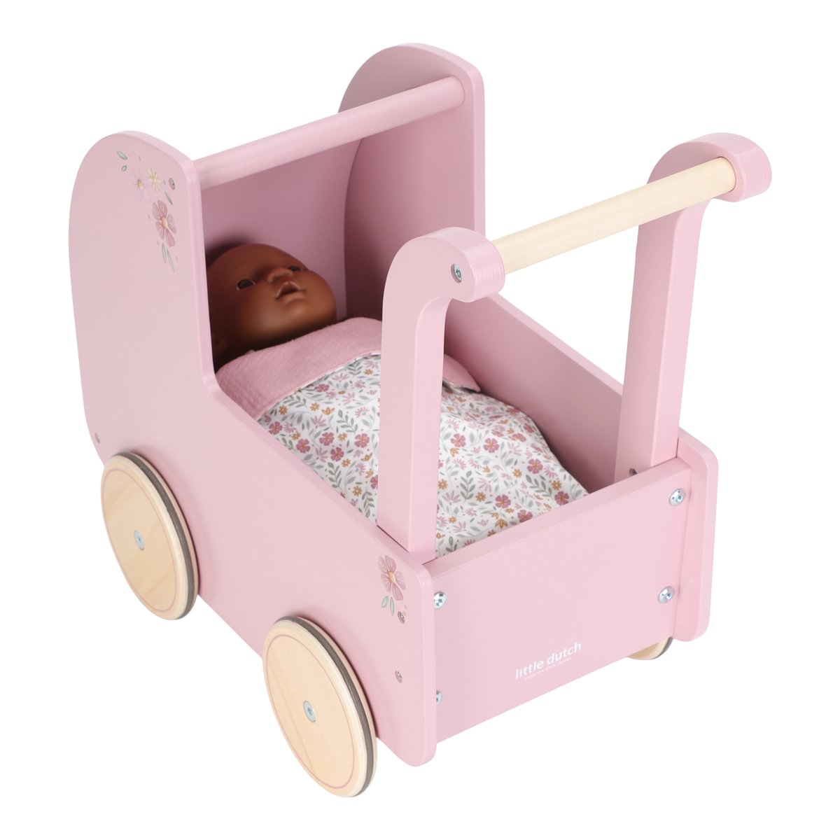 Puppenwagen Holz