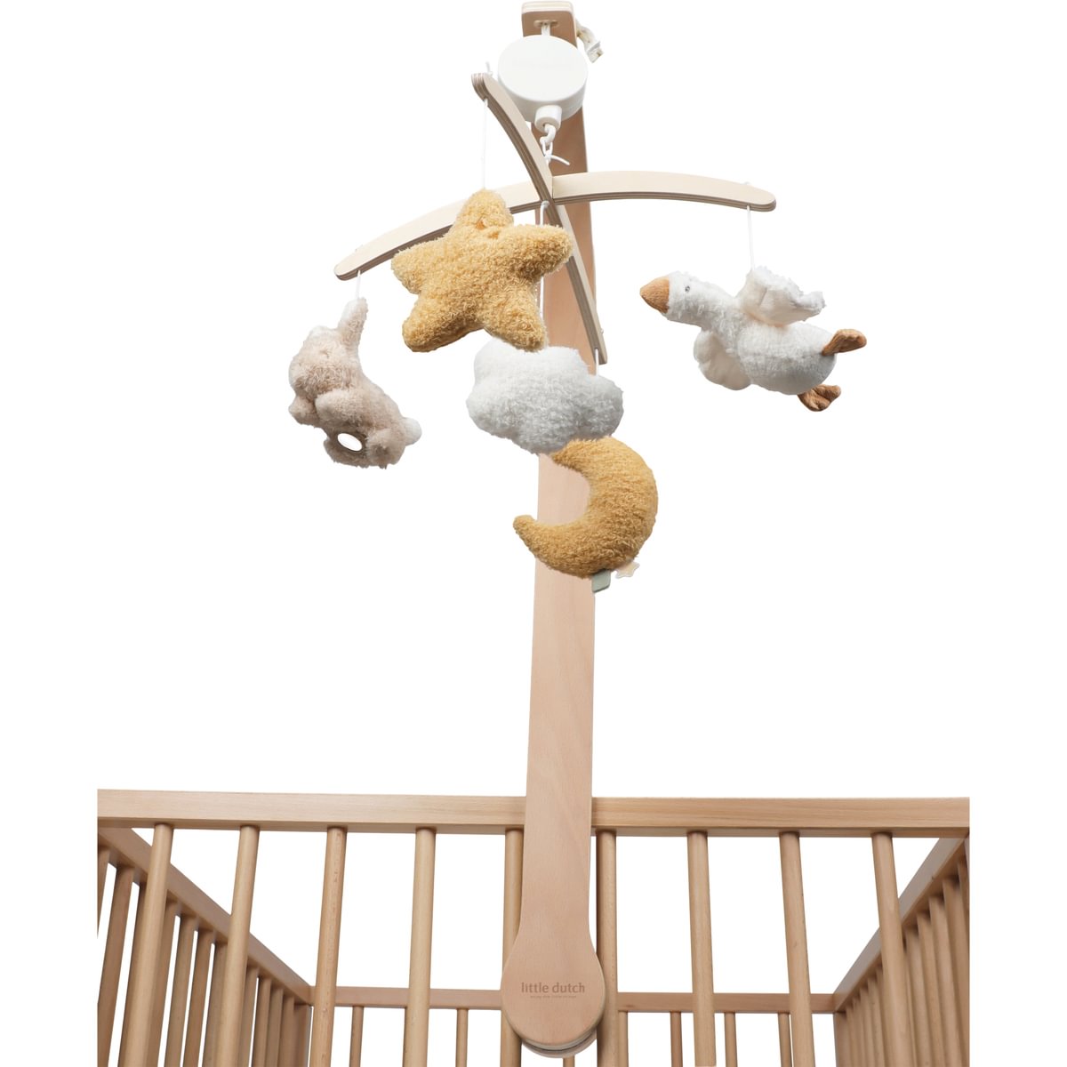 Mobile musical en bois Newborn Naturals