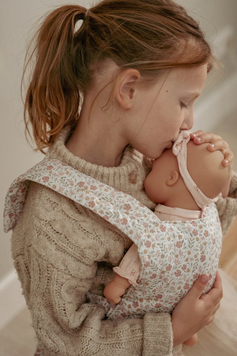 Doll carrier Soft Flowers