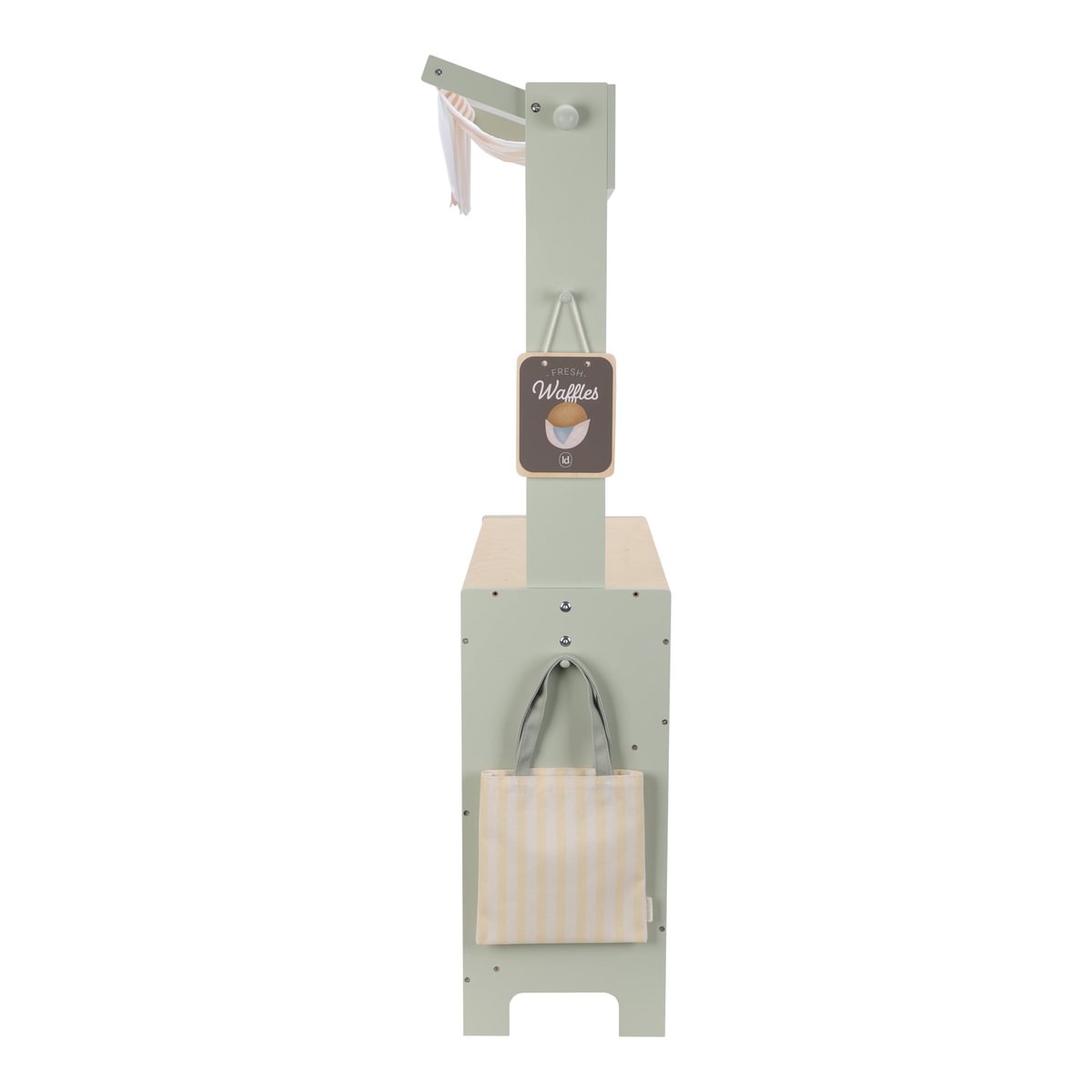 Wooden Market Stall &amp; Café – 2-in-1 Game Stand