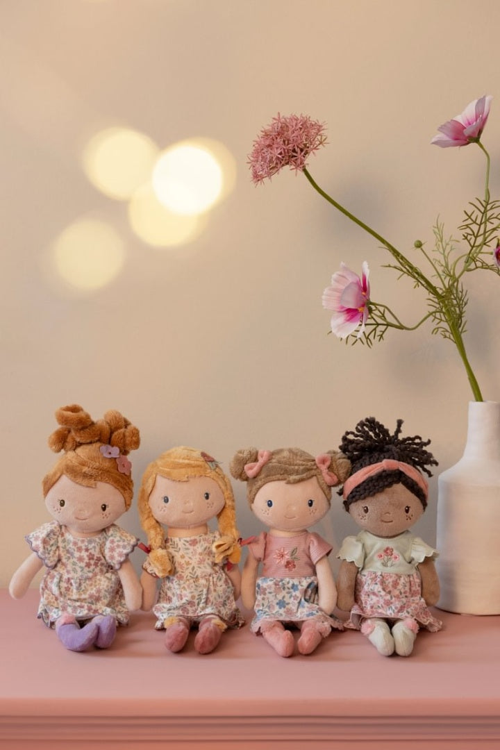 Kuschelpuppe Rosa 35 cm | Little Dutch