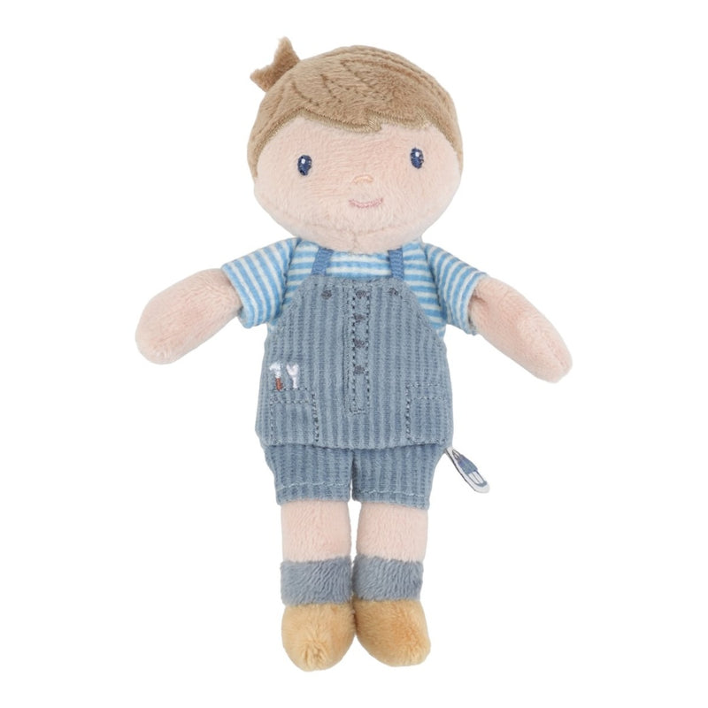 Cuddly doll Jim 10 cm | Little Dutch