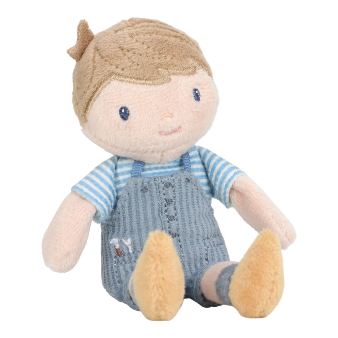 Cuddly doll Jim 10 cm | Little Dutch