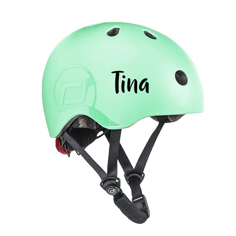 Casque de vélo taille SM, Kiwi | Scoot &amp; Ride