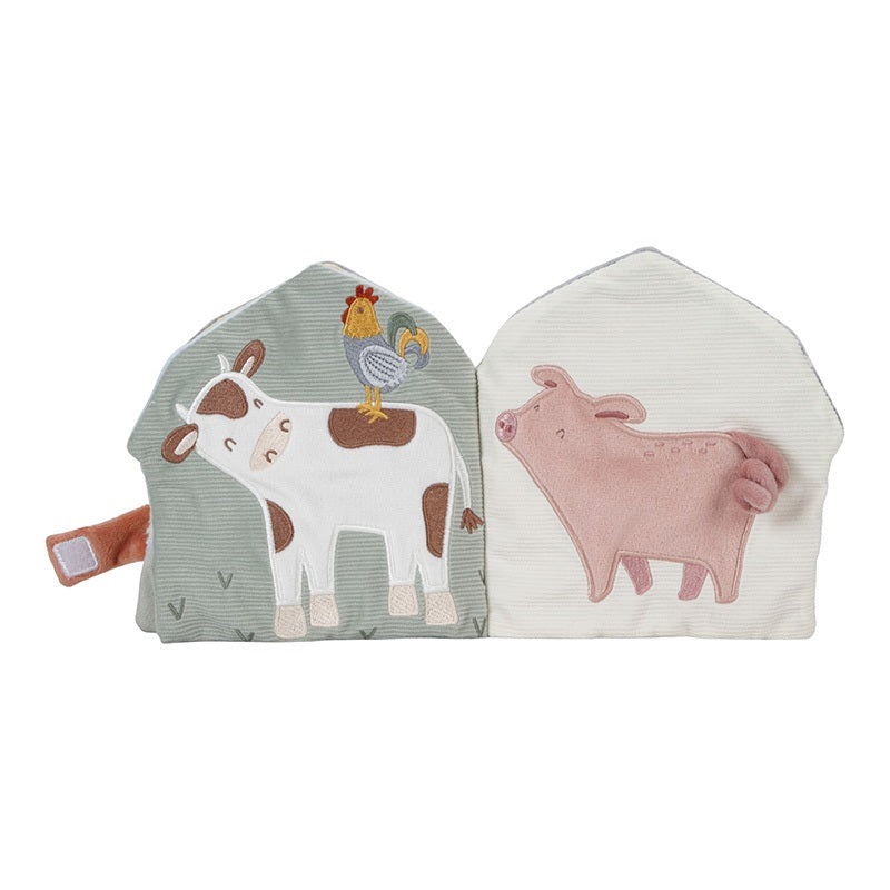 Livre en tissu avec activités Little Farm