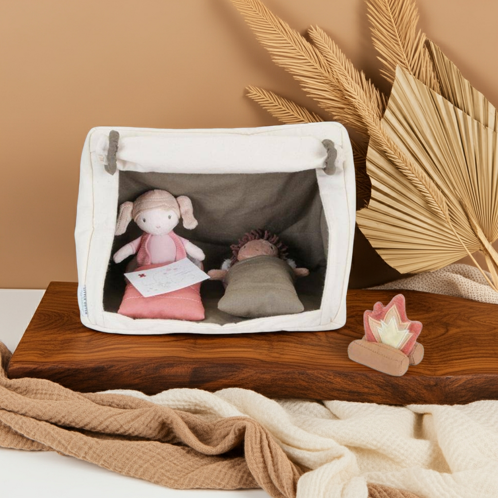 Cuddly Dolls Camping Set – Role Play for Little Explorers
