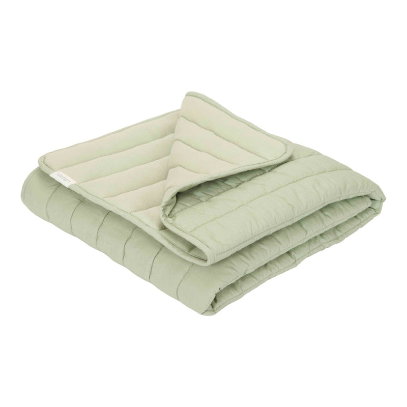 Little Dutch Blueberry Leaves Sage Children's Bedspread