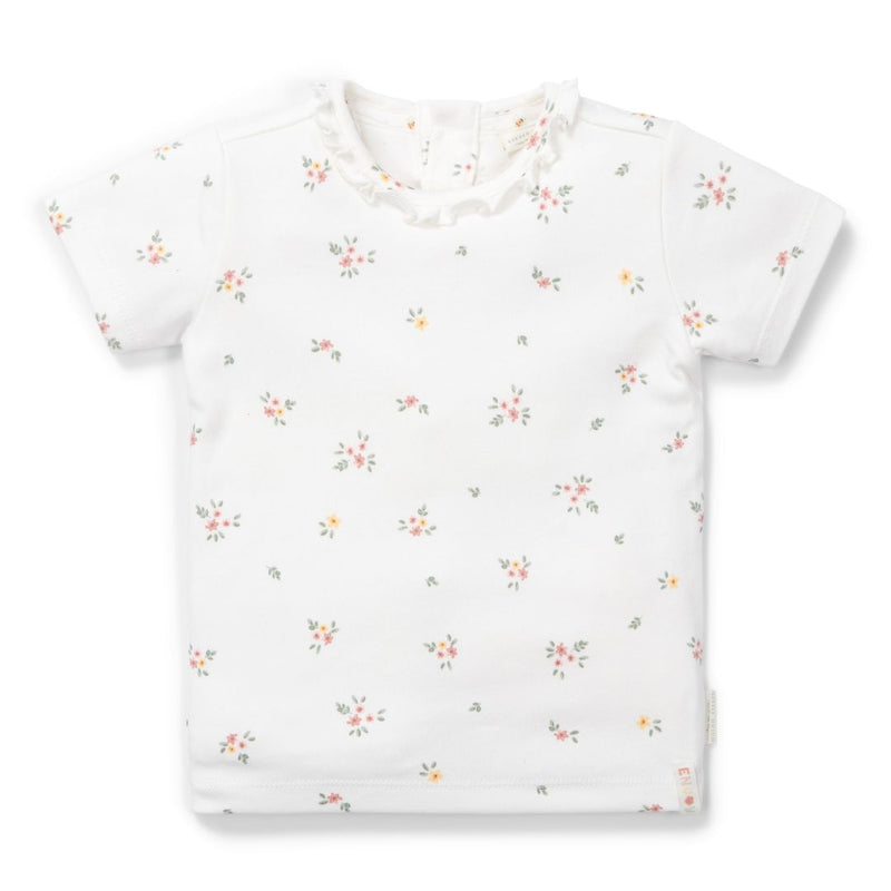 T-Shirt kurzarm White Meadows | Little Dutch