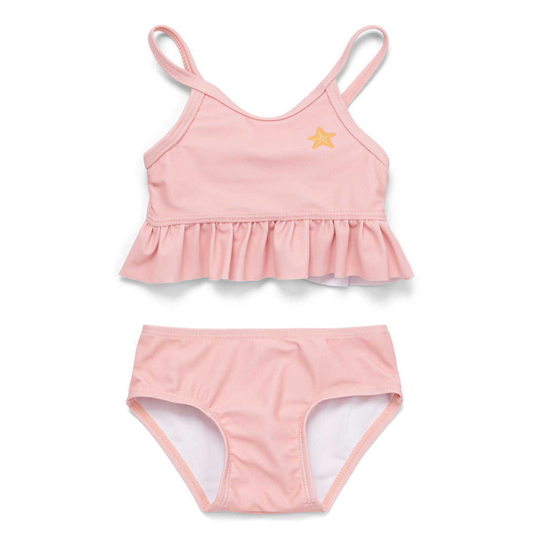 Bikini Volants Starfish Pink – Kinder Bikini für Strand & Pool