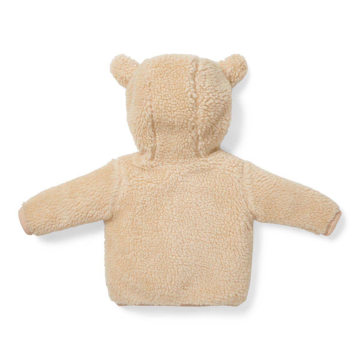 Teddy-Jacke Baby Bunny, Sand | Little Dutch