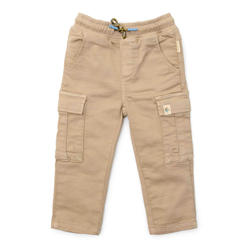 Pantalon de jogging cargo Sable - Little Farm | Little Dutch