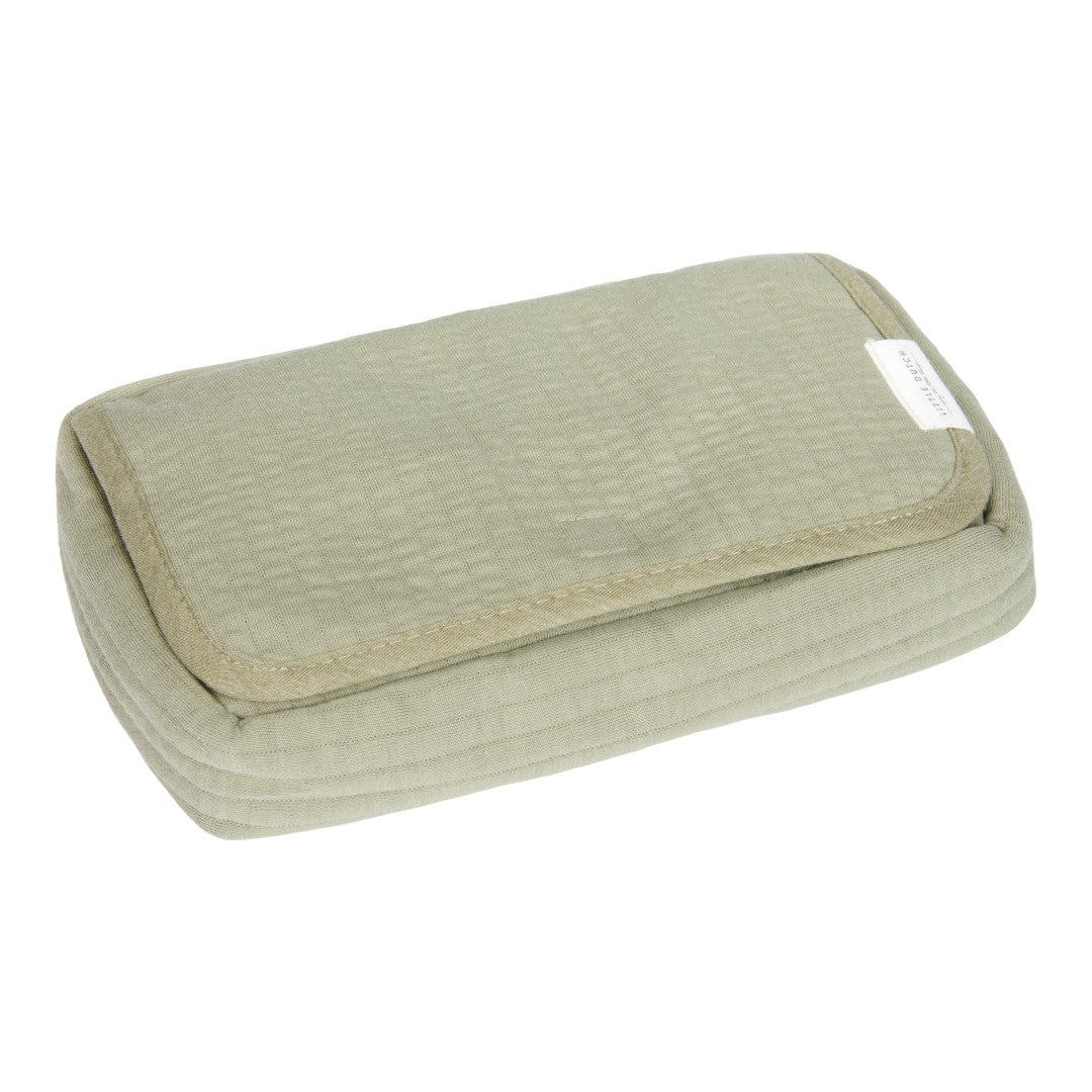 Feuchttücherbezug - Pure Olive | Little Dutch