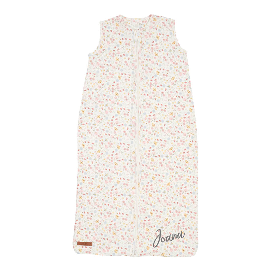 Summer sleeping bag 70 cm Flowers &amp; Butterflies | Little Dutch
