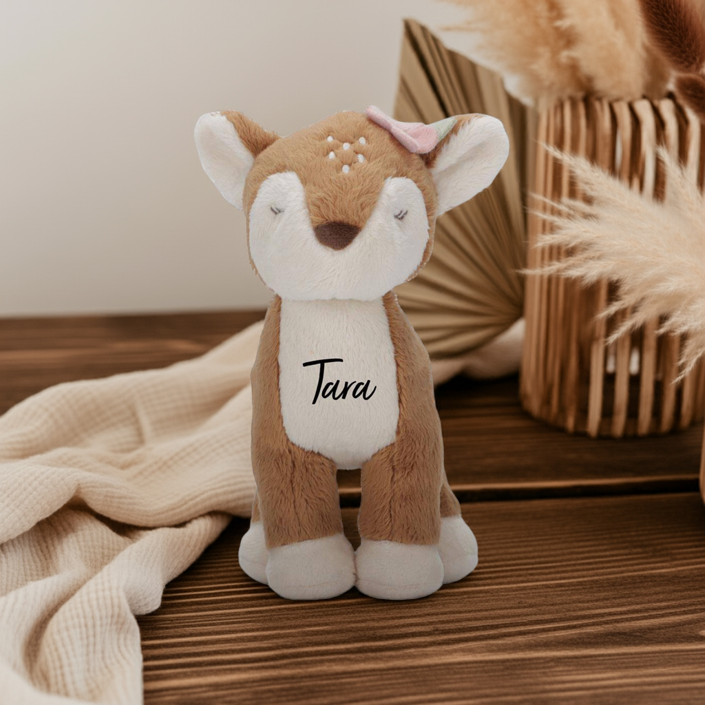 Plush Deer Fairy Garden