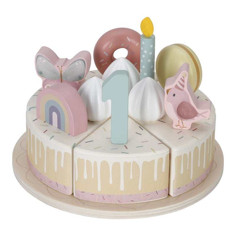 Gâteau d'anniversaire rose