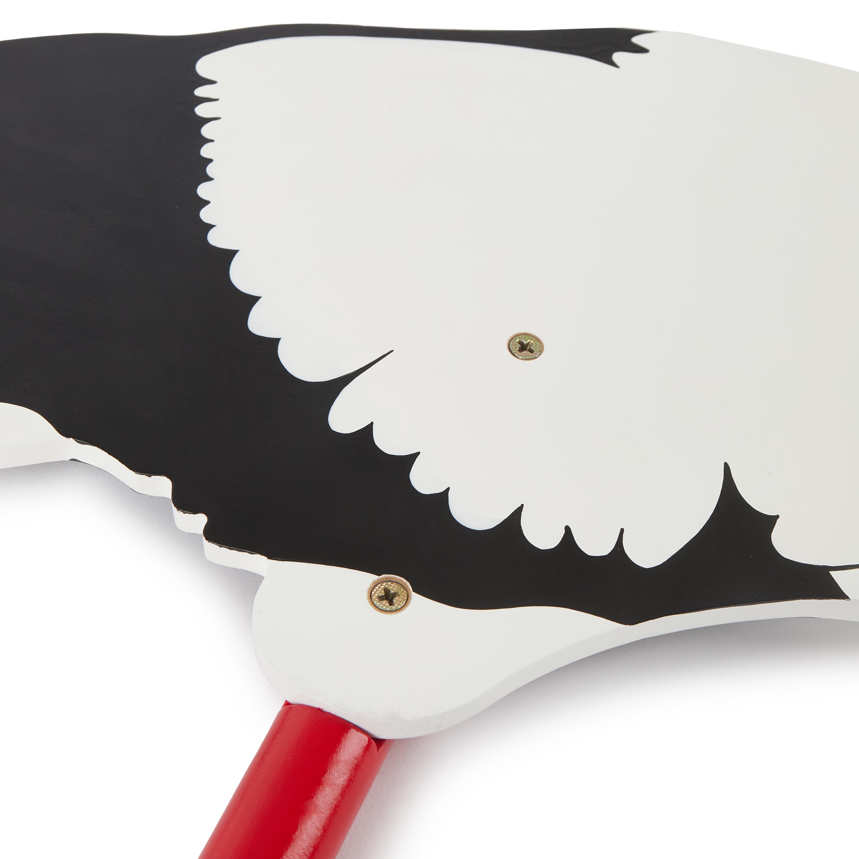 Holzstorch XL 100 cm – Klapperstorch Deko zur Geburt | Bieco