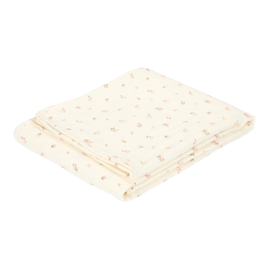 Couverture d'été hydrophile pour lit d'enfant Fairy Blossom | Little Dutch
