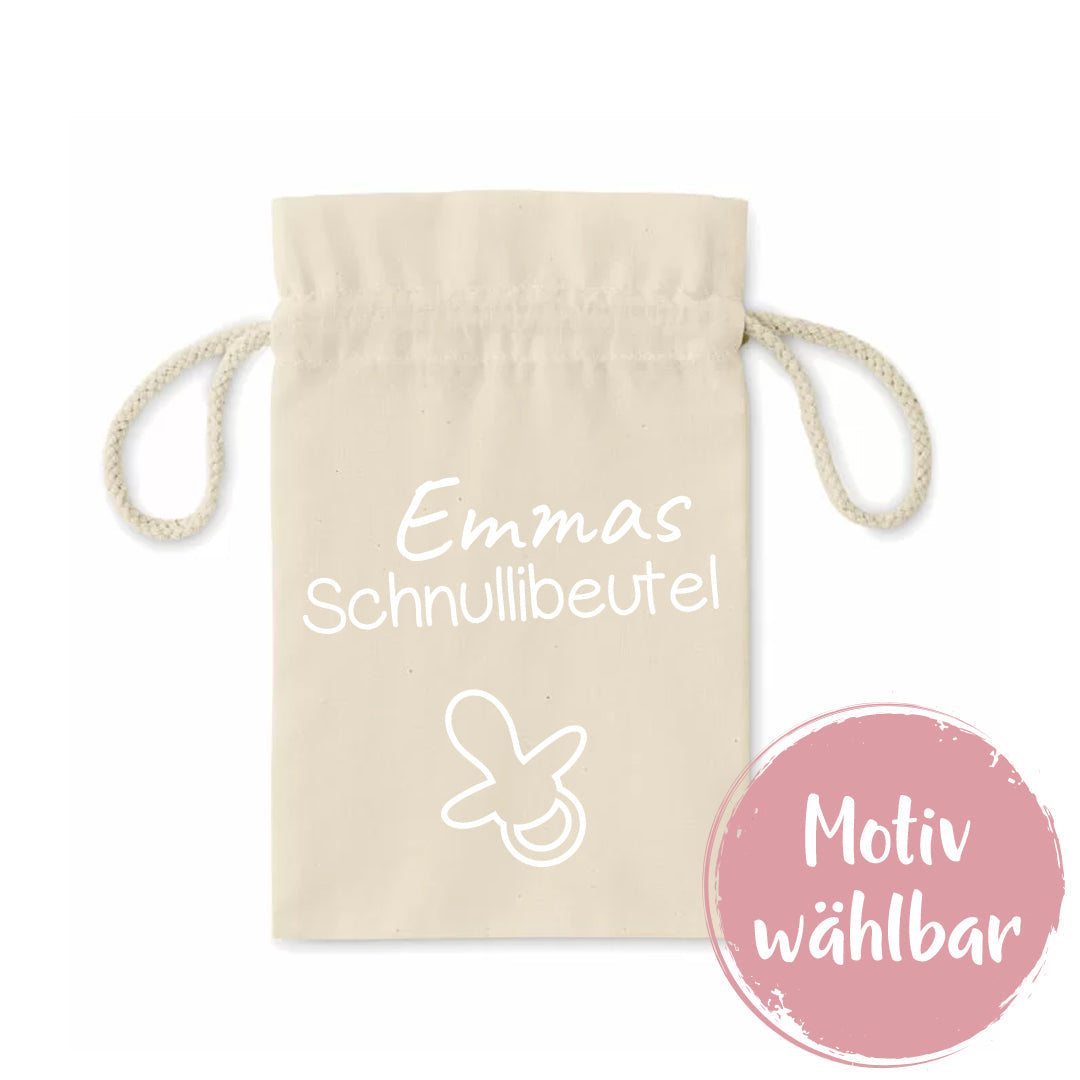 Sac en jute « Dents » | Tampon à claquer