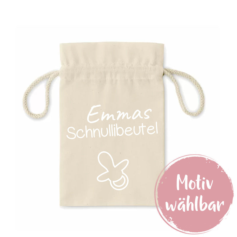 Sac en jute « Dents » | Tampon à claquer